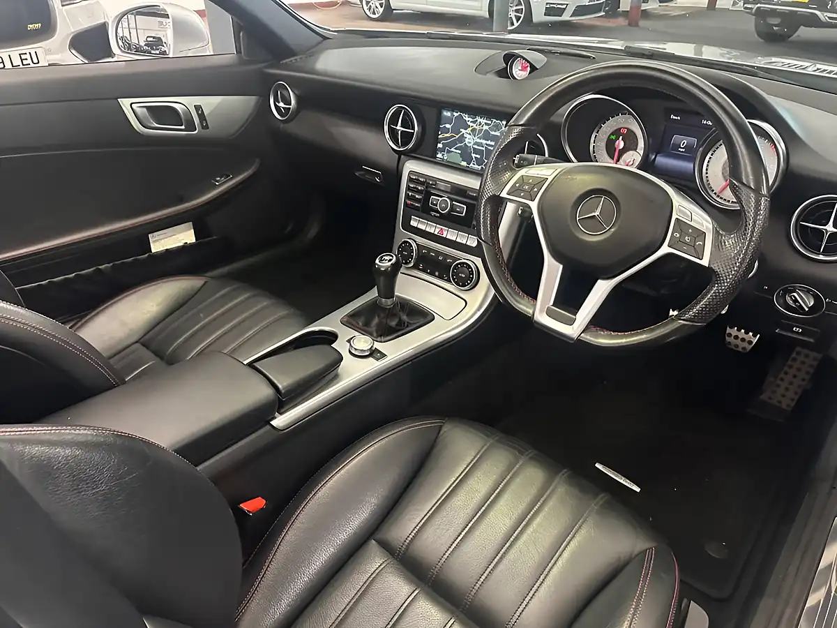 Used 2015 Mercedes-Benz Slk AMG Sport Silver - Interior and Exterior details 16