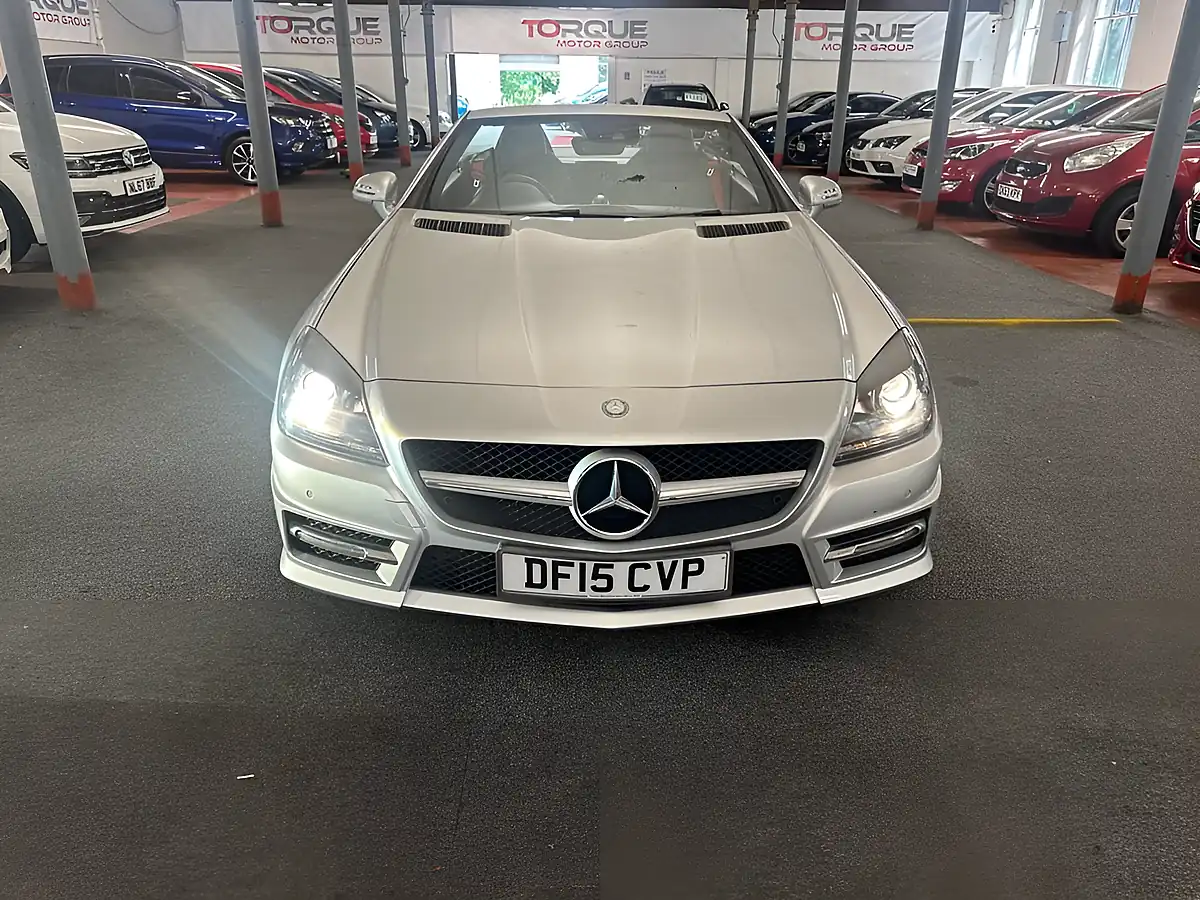 Used 2015 Mercedes-Benz Slk AMG Sport Silver - Interior and Exterior details 4