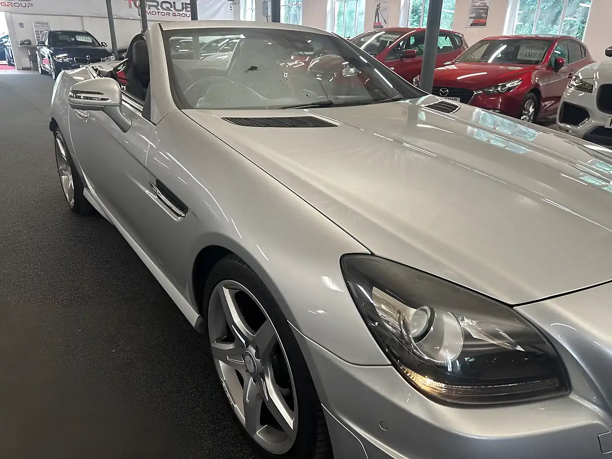 Used 2015 Mercedes-Benz Slk AMG Sport Silver - Interior and Exterior details 6