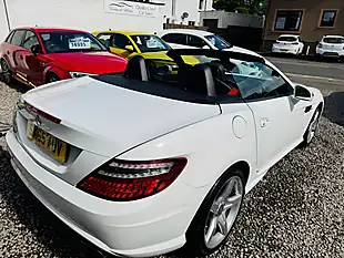 Used 2015 Mercedes-Benz Slk AMG Sport White - Interior and Exterior details 10