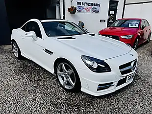 Used 2015 Mercedes-Benz Slk AMG Sport White - Interior and Exterior details 12