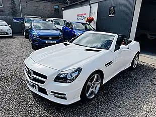 Used 2015 Mercedes-Benz Slk AMG Sport White - Interior and Exterior details 2