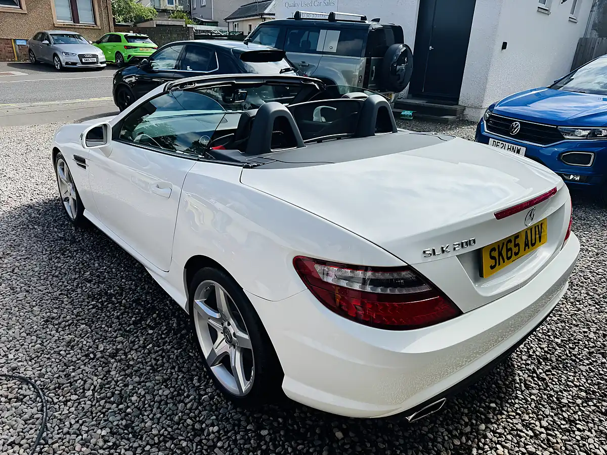 Used 2015 Mercedes-Benz Slk AMG Sport White - Interior and Exterior details 3