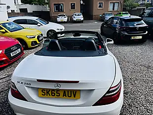 Used 2015 Mercedes-Benz Slk AMG Sport White - Interior and Exterior details 4