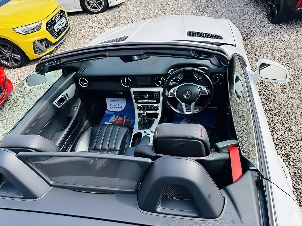Used 2015 Mercedes-Benz Slk AMG Sport White - Interior and Exterior details 5