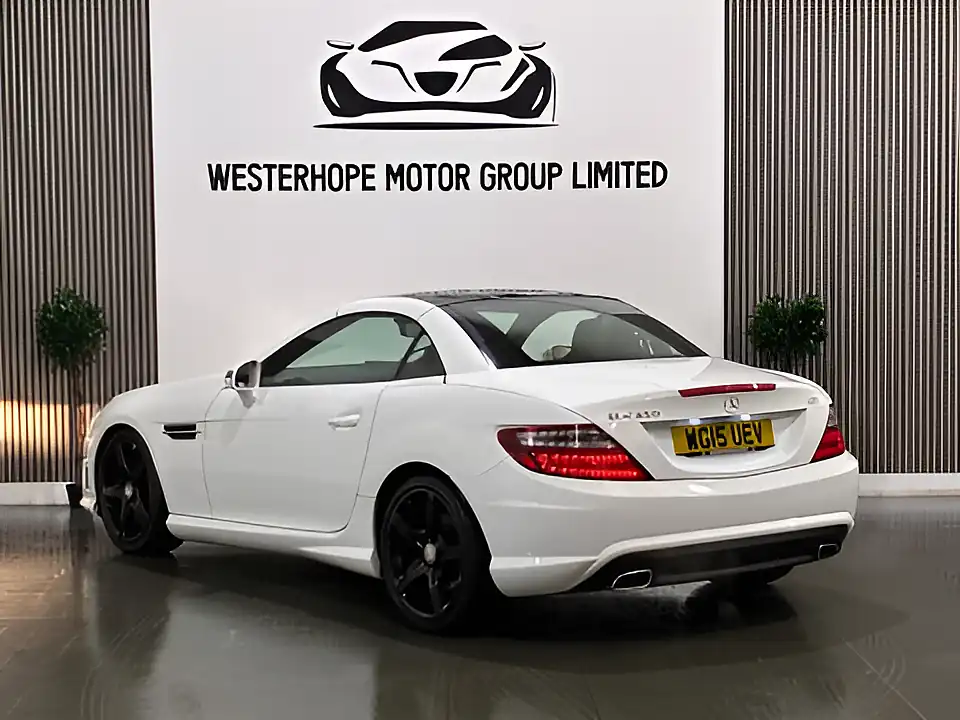 Used 2015 Mercedes-Benz Slk AMG Sport White - Interior and Exterior details 11