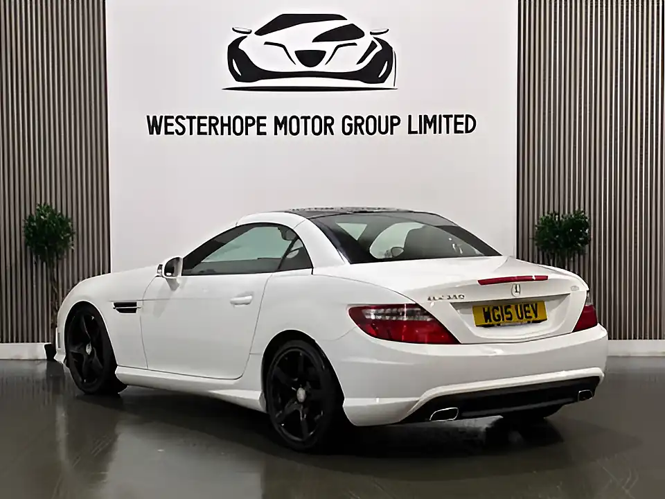 Used 2015 Mercedes-Benz Slk AMG Sport White - Interior and Exterior details 2