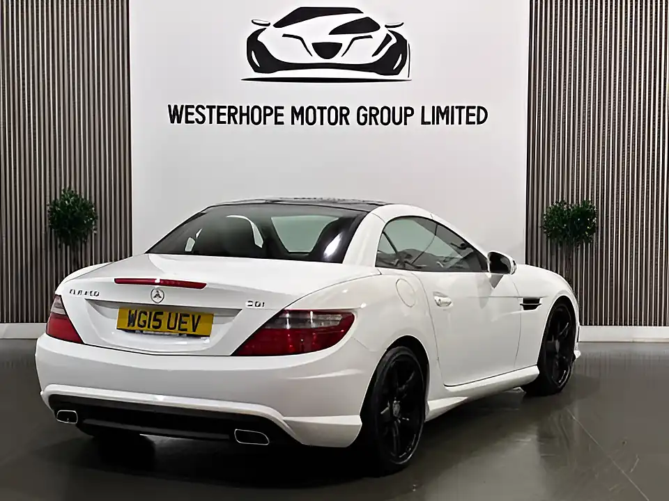 Used 2015 Mercedes-Benz Slk AMG Sport White - Interior and Exterior details 4