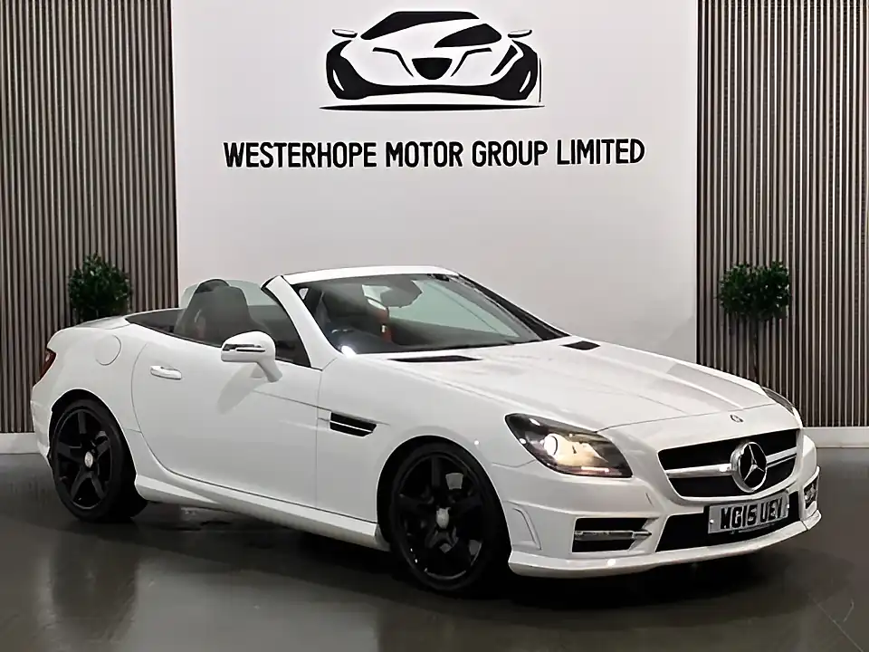 Used 2015 Mercedes-Benz Slk AMG Sport White - Interior and Exterior details 5
