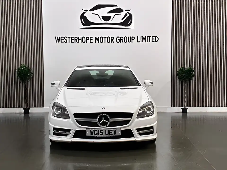 Used 2015 Mercedes-Benz Slk AMG Sport White - Interior and Exterior details 6