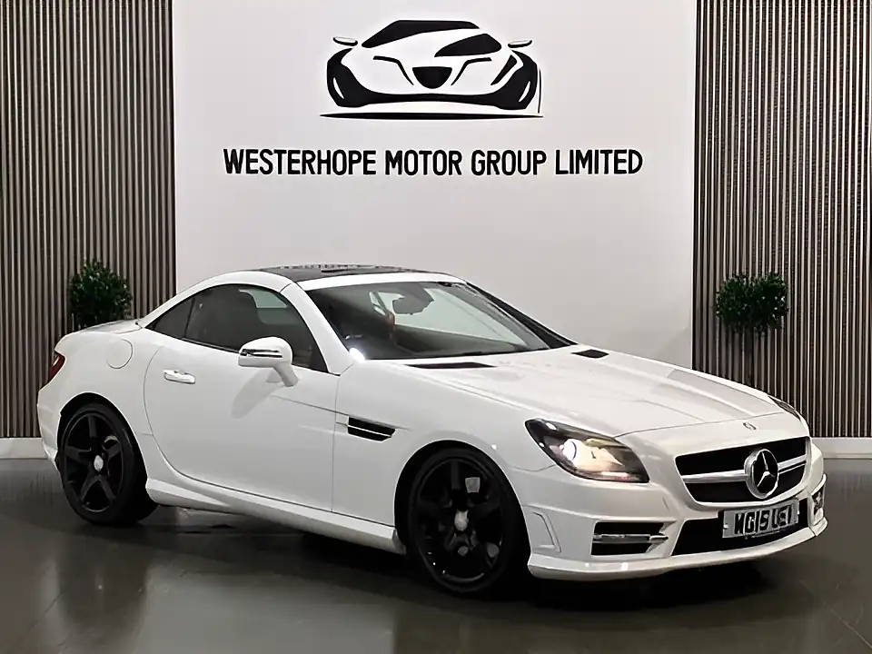 Used 2015 Mercedes-Benz Slk AMG Sport White - Interior and Exterior details 9