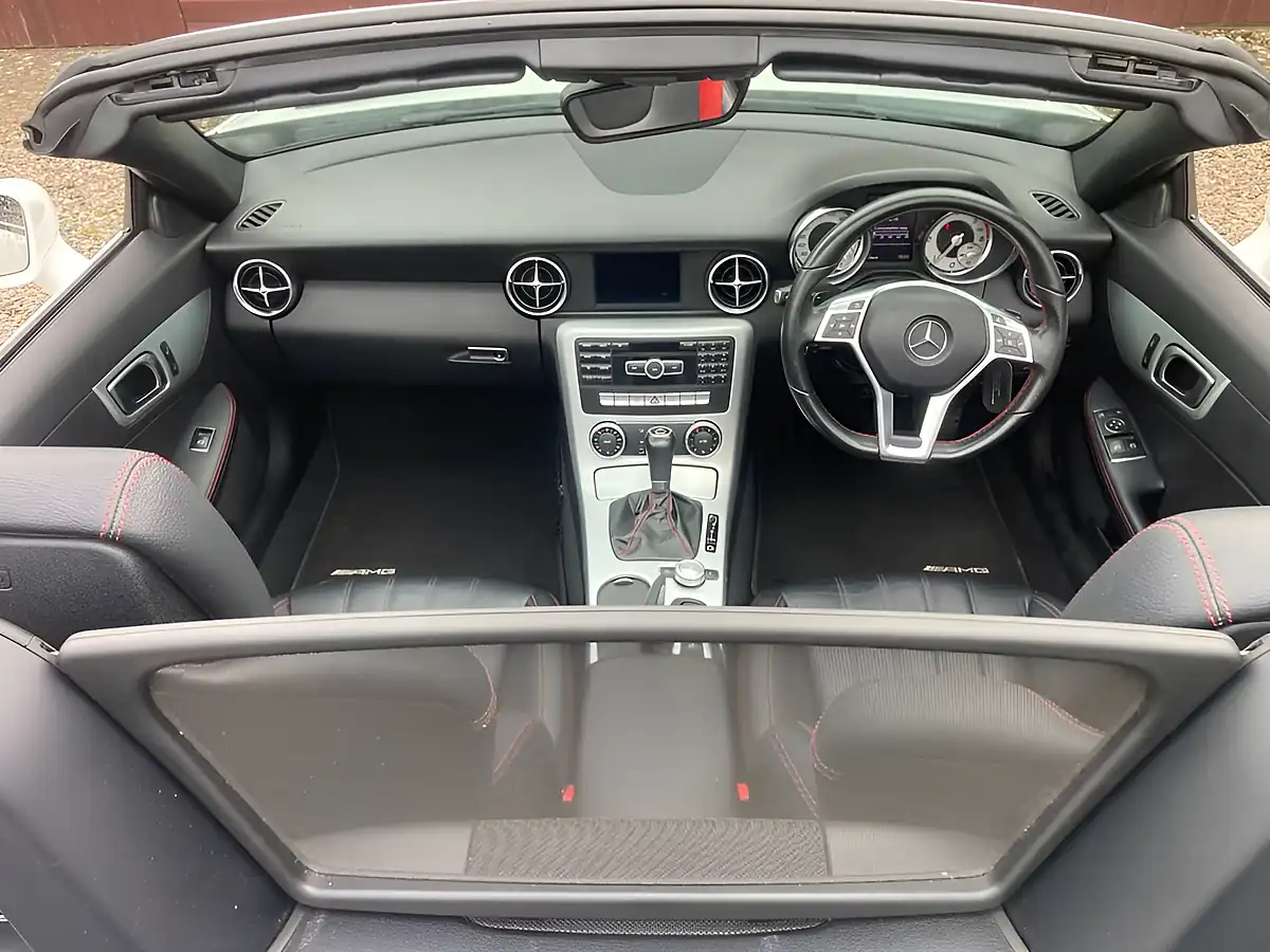 Used 2015 Mercedes-Benz Slk AMG Sport White - Interior and Exterior details 10