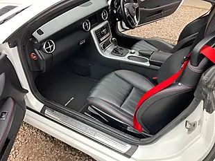 Used 2015 Mercedes-Benz Slk AMG Sport White - Interior and Exterior details 12