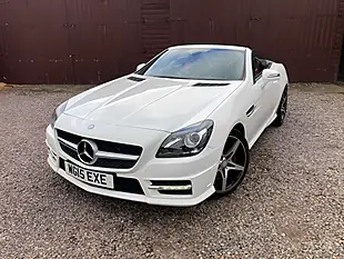 Used 2015 Mercedes-Benz Slk AMG Sport White - Interior and Exterior details 2
