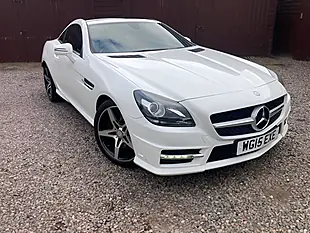 Used 2015 Mercedes-Benz Slk AMG Sport White - Interior and Exterior details 4