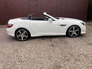 Used 2015 Mercedes-Benz Slk AMG Sport White - Interior and Exterior details 6