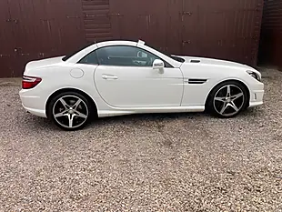 Used 2015 Mercedes-Benz Slk AMG Sport White - Interior and Exterior details 7