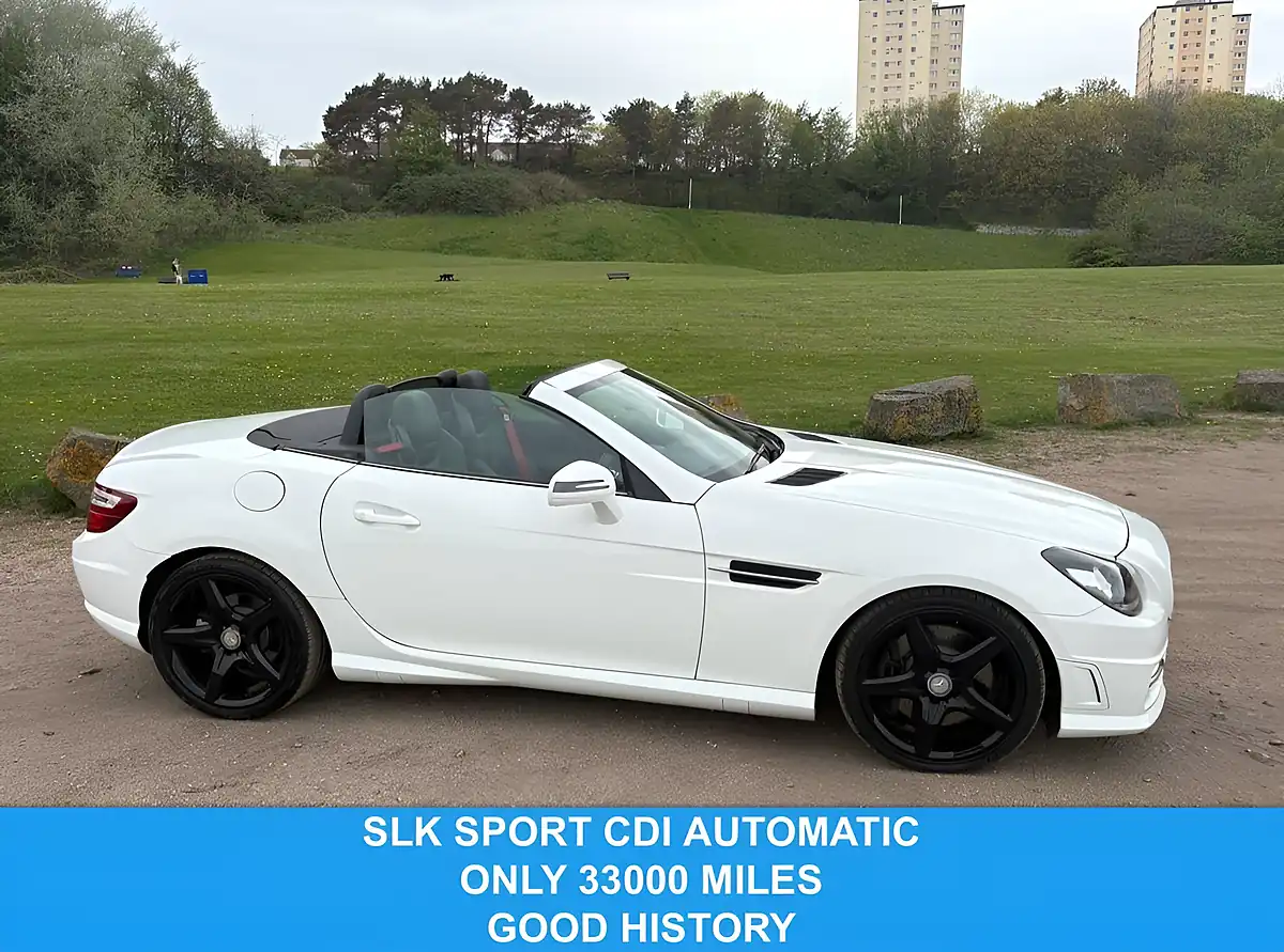Used 2015 Mercedes-Benz Slk AMG Sport White - Front View