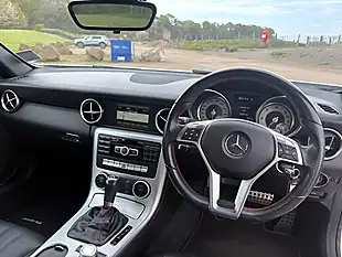 Used 2015 Mercedes-Benz Slk AMG Sport White - Interior and Exterior details 10