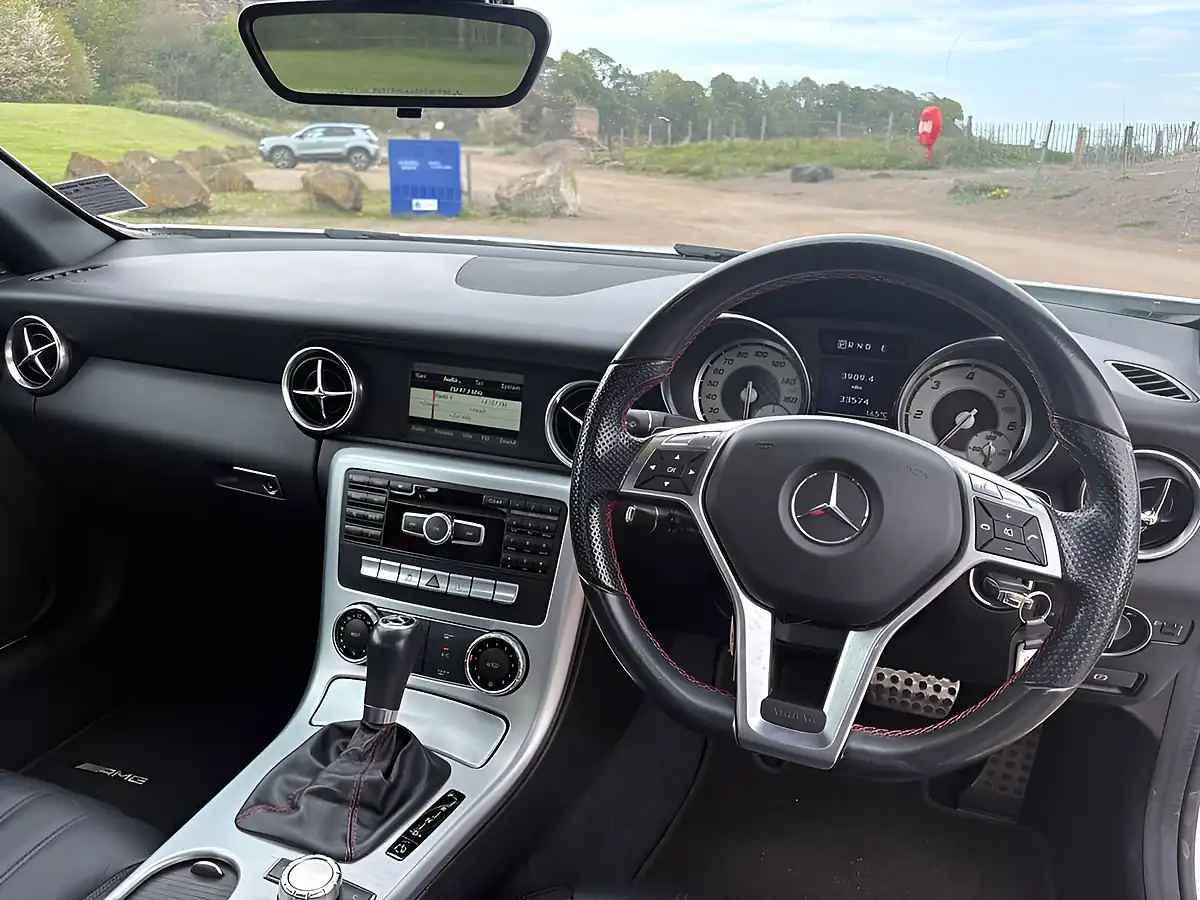 Used 2015 Mercedes-Benz Slk AMG Sport White - Interior and Exterior details 10