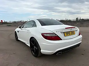 Used 2015 Mercedes-Benz Slk AMG Sport White - Interior and Exterior details 17