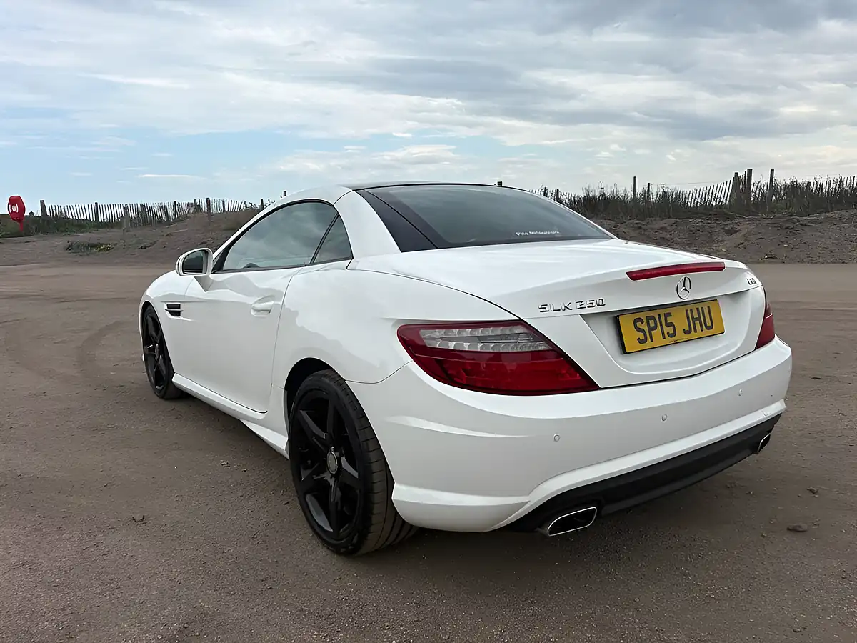 Used 2015 Mercedes-Benz Slk AMG Sport White - Interior and Exterior details 17