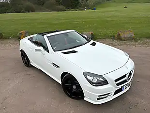 Used 2015 Mercedes-Benz Slk AMG Sport White - Interior and Exterior details 4