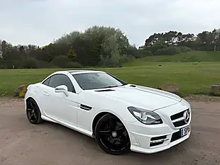 Used 2015 Mercedes-Benz Slk AMG Sport White - Interior and Exterior details 6