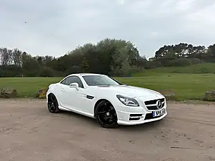 Used 2015 Mercedes-Benz Slk AMG Sport White - Interior and Exterior details 7