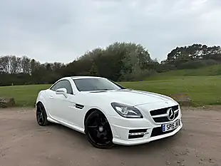 Used 2015 Mercedes-Benz Slk AMG Sport White - Interior and Exterior details 8