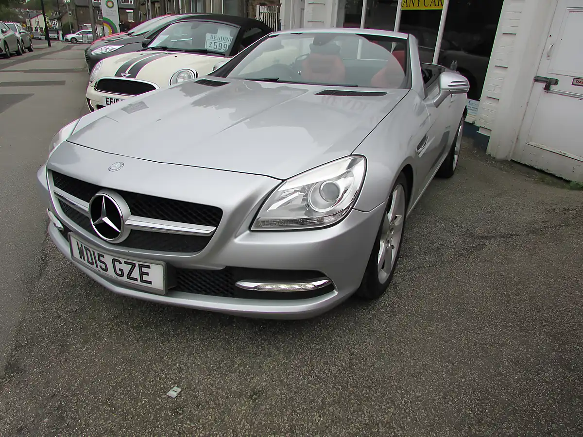 Used 2015 Mercedes-Benz Slk Blueefficiency Silver - Interior and Exterior details 3