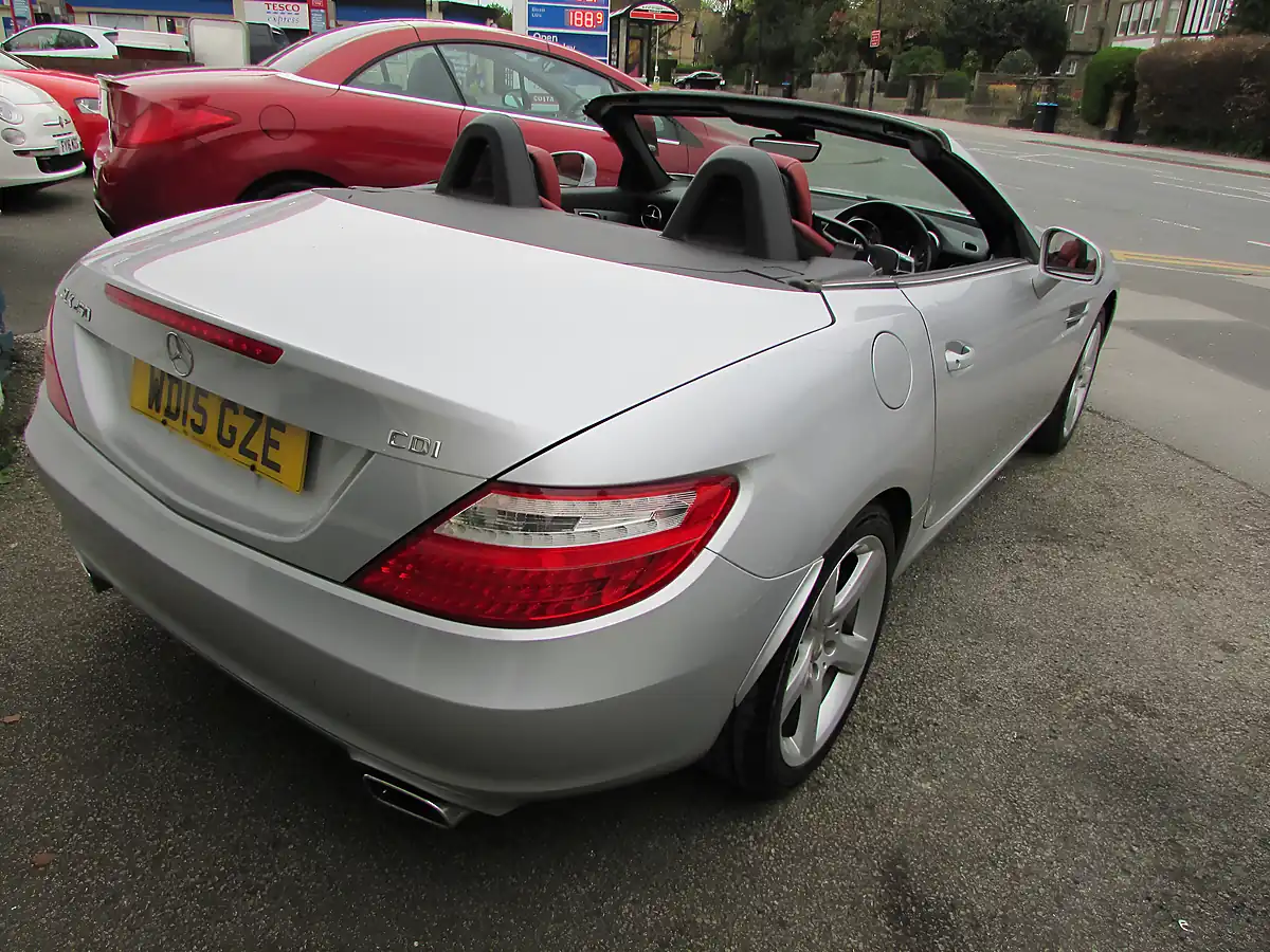 Used 2015 Mercedes-Benz Slk Blueefficiency Silver - Interior and Exterior details 8