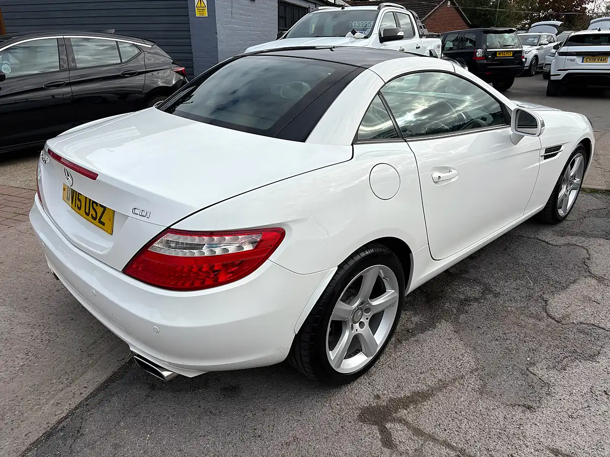Used 2015 Mercedes-Benz Slk White - Interior and Exterior details 8