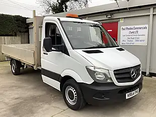 Used 2015 Mercedes-Benz Sprinter Drop Side Pick Up White - Interior and Exterior details 6