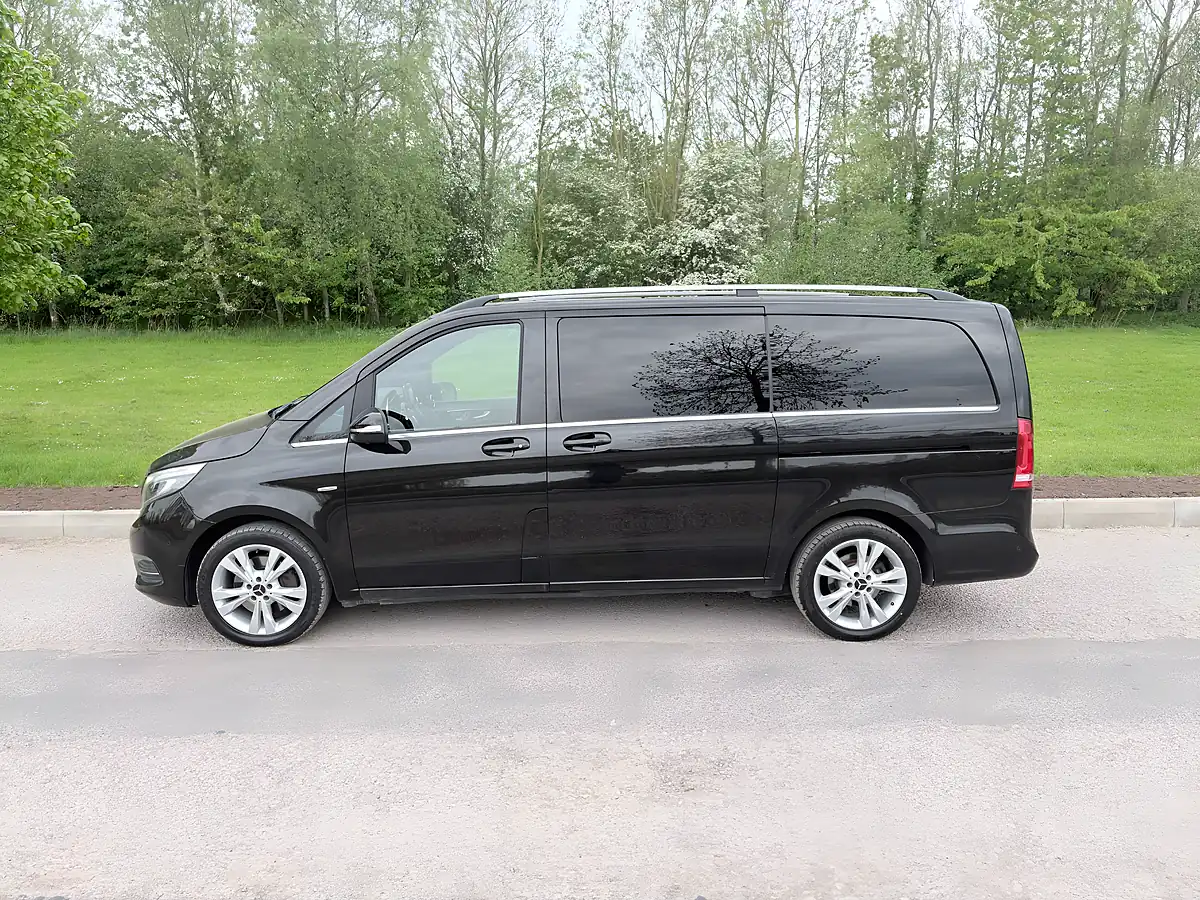 Used 2015 Mercedes-Benz V250 Sport Black - Front View