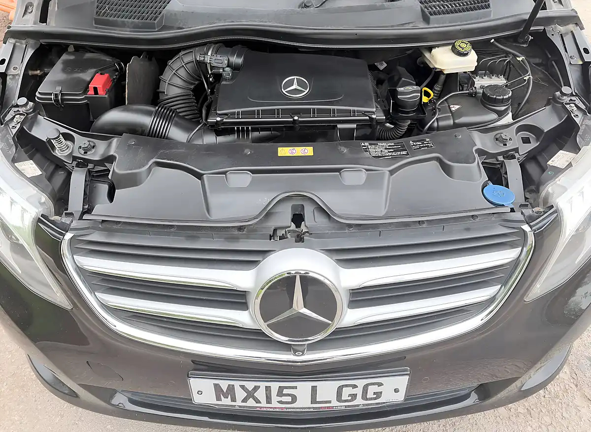 Used 2015 Mercedes-Benz V250 Sport Black - Interior and Exterior details 11
