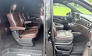Used 2015 Mercedes-Benz V250 Sport Black - Interior and Exterior details 7