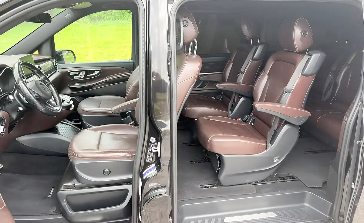 Used 2015 Mercedes-Benz V250 Sport Black - Interior and Exterior details 8