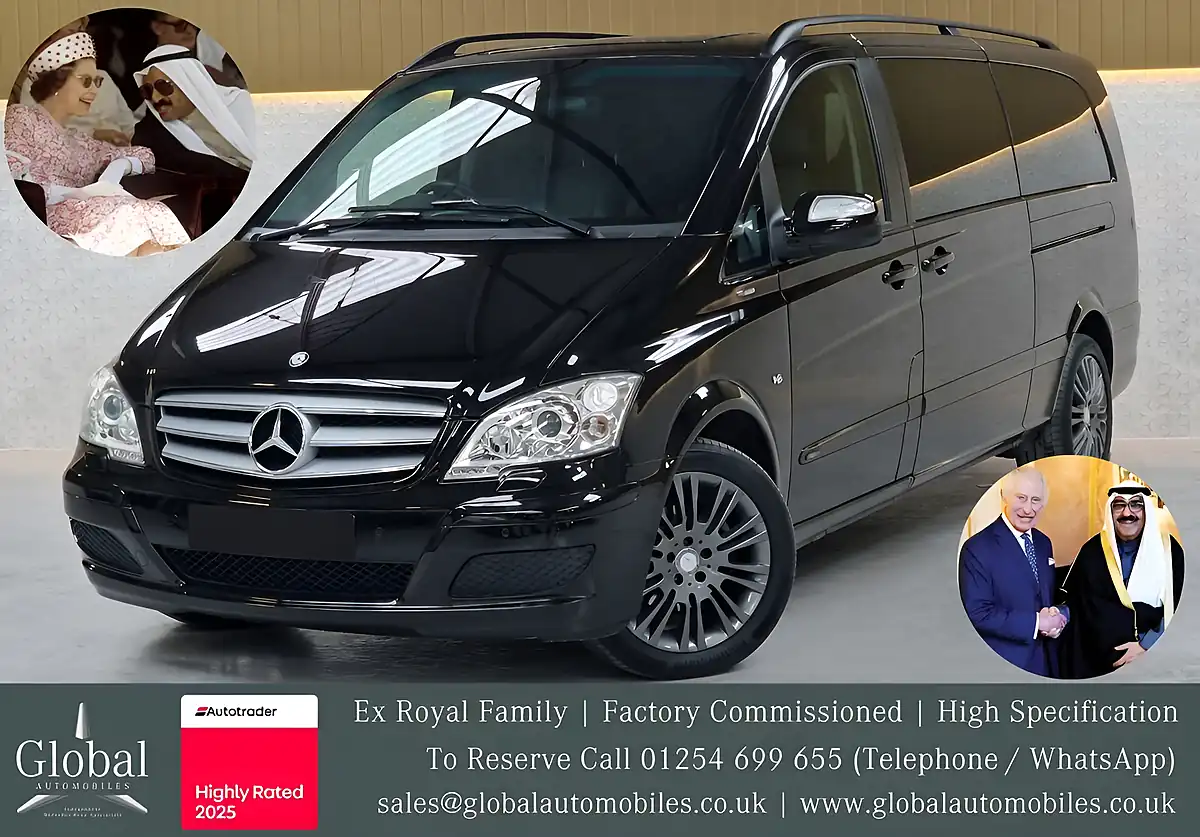 Used 2015 Mercedes-Benz Viano Ambiente Obsidian Black - Front View