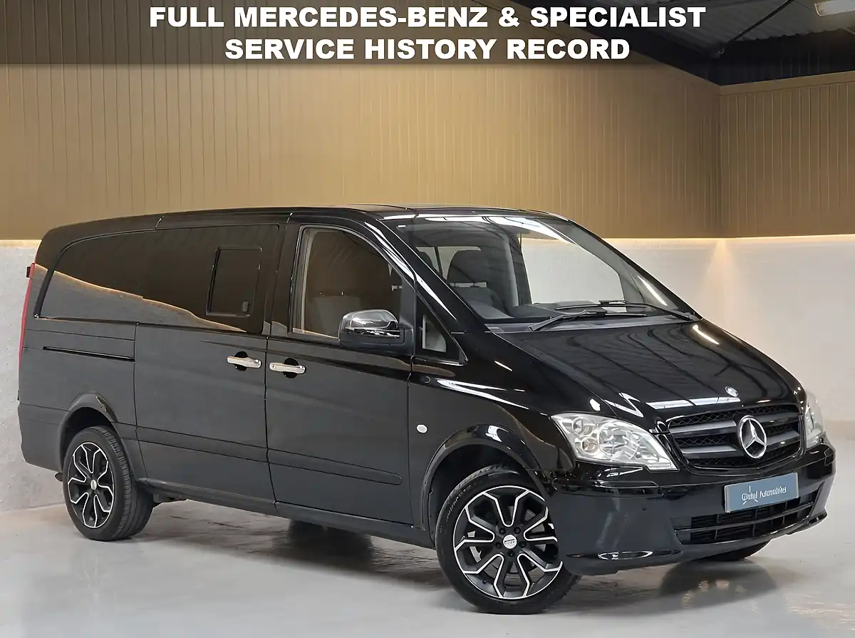 Used 2015 Mercedes-Benz Vito 5 SEAT Obsidian Black - Interior and Exterior details 3