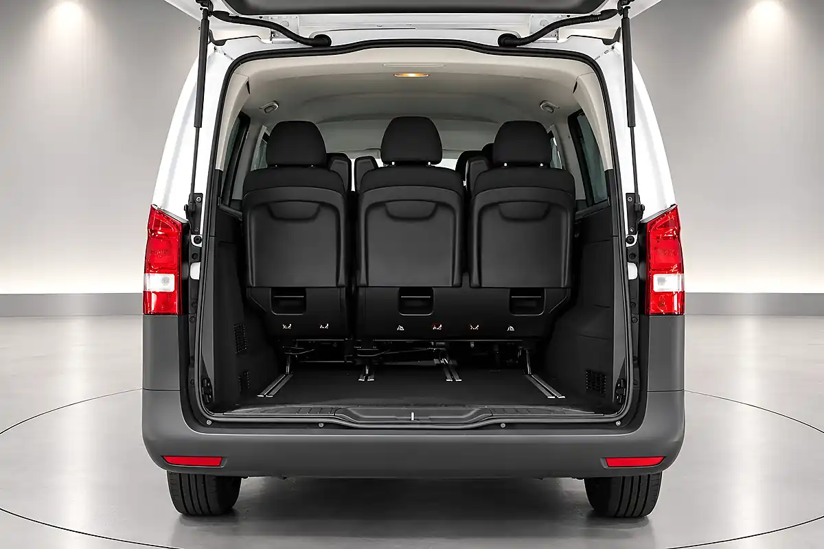 Used 2015 Mercedes-Benz Vito Pro Tourer Double Cab White - Interior and Exterior details 10