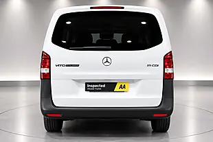 Used 2015 Mercedes-Benz Vito Pro Tourer Double Cab White - Interior and Exterior details 11