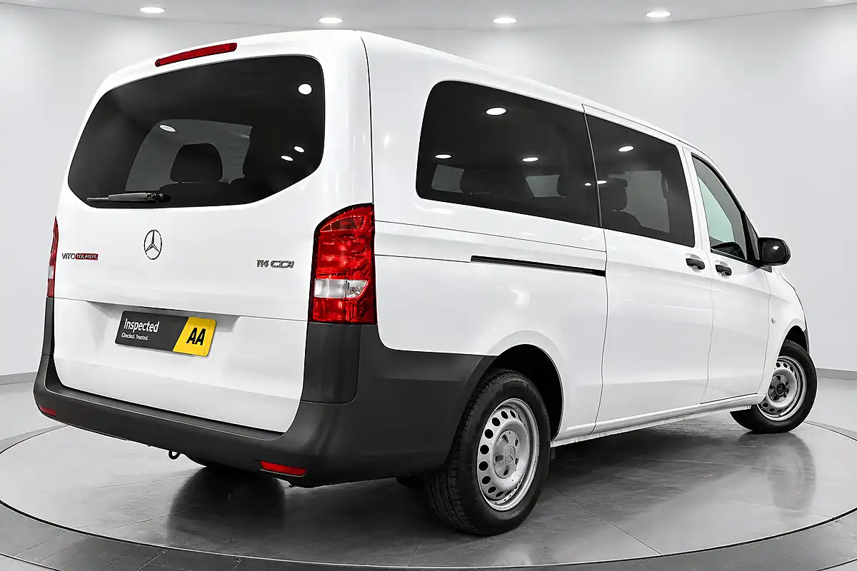 Used 2015 Mercedes-Benz Vito Pro White - Interior and Exterior details 11