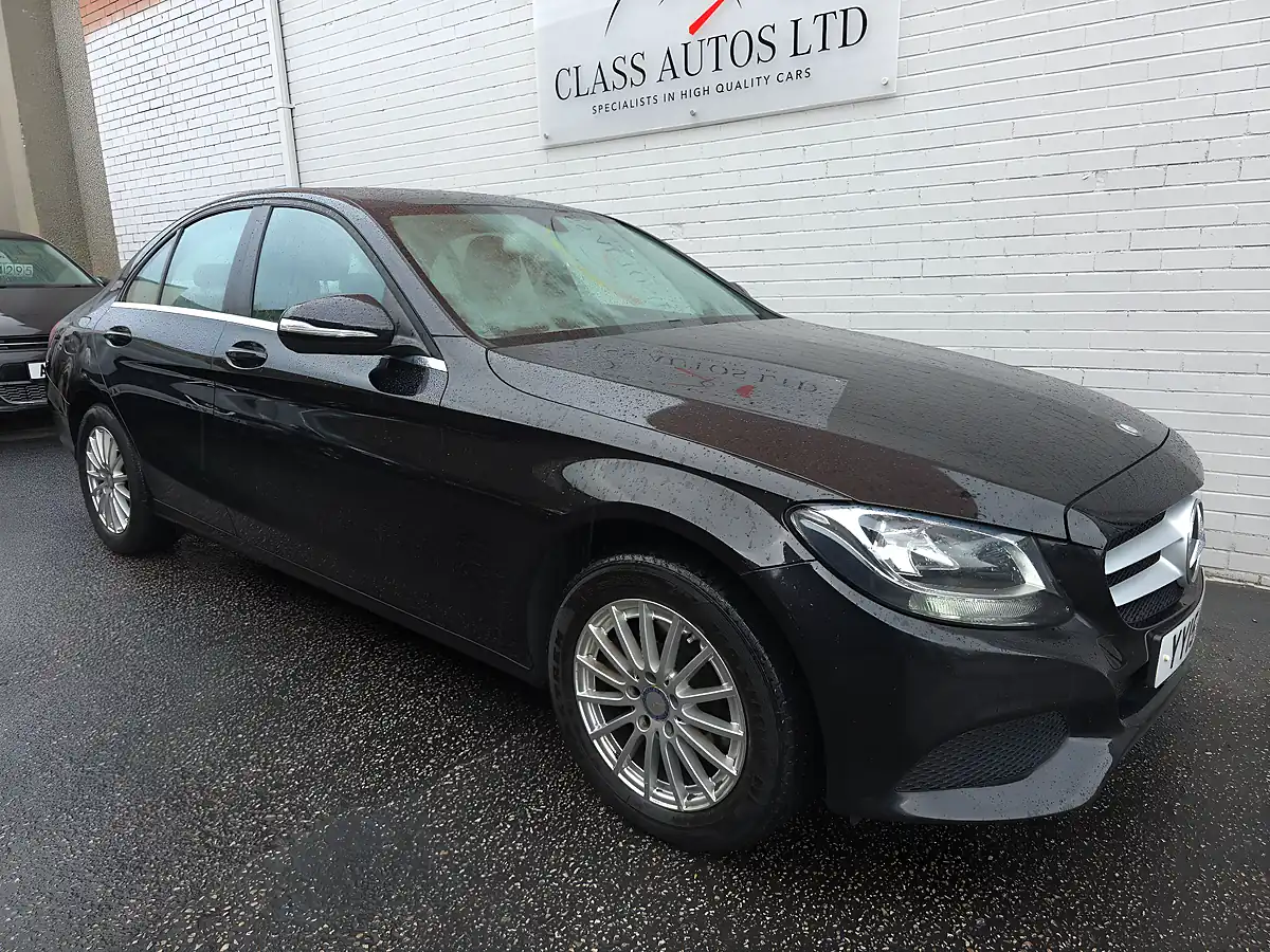 Used 2015 Mercedes C Class Se Black - Interior and Exterior details 2