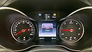 Used 2015 Mercedes C250 Sport (premium Plus) Black - Interior and Exterior details 11