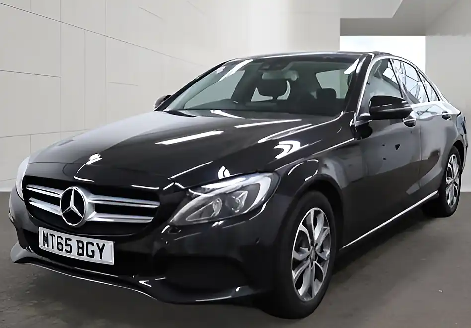 Used 2015 Mercedes C250 Sport (premium Plus) Black - Interior and Exterior details 4