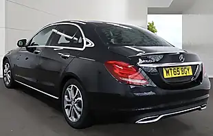 Used 2015 Mercedes C250 Sport (premium Plus) Black - Interior and Exterior details 5