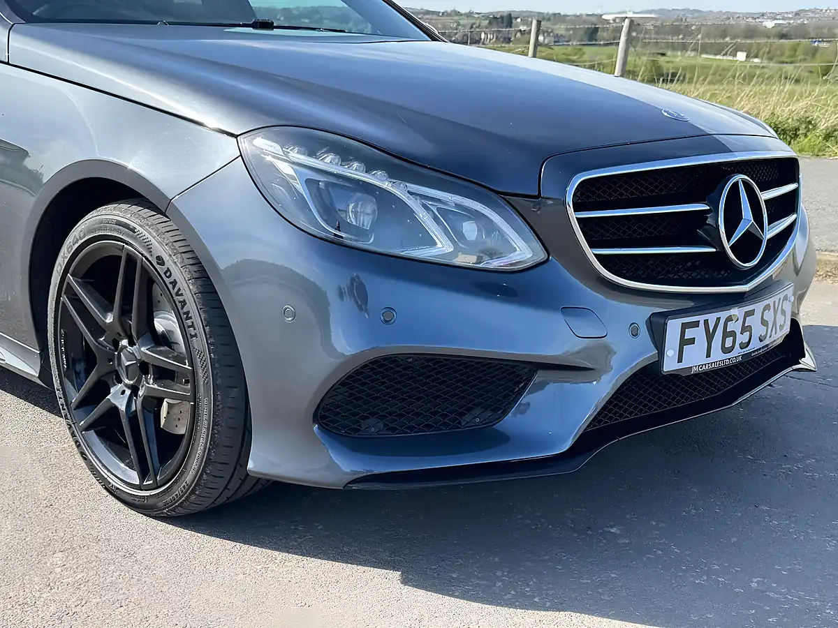 Used 2015 Mercedes E220 AMG Night Edition Tenorite Grey - Interior and Exterior details 11