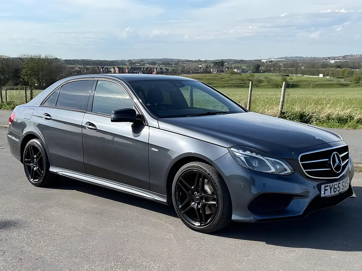 Used 2015 Mercedes E220 AMG Night Edition Tenorite Grey - Interior and Exterior details 2