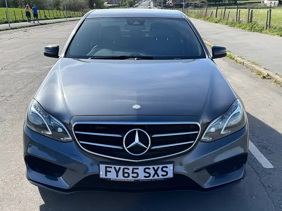 Used 2015 Mercedes E220 AMG Night Edition Tenorite Grey - Interior and Exterior details 3